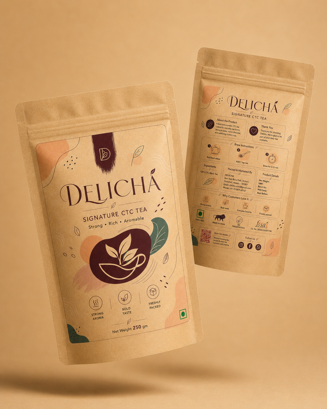Delicha's Signature CTC Tea
